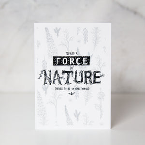 Wunderkid | Force Of Nature Card