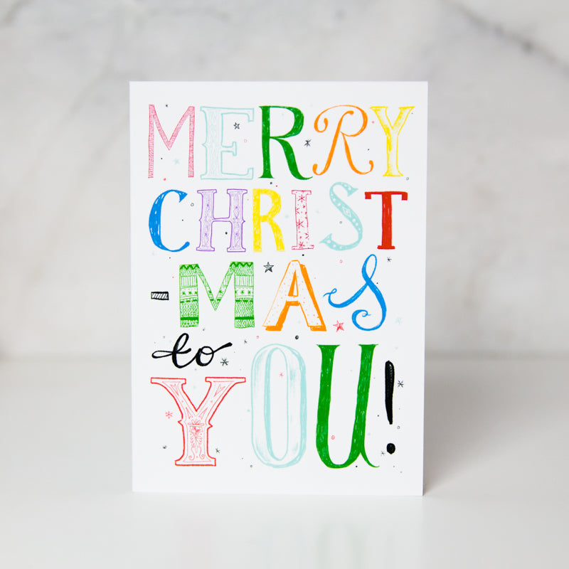 Wunderkid | Merry Xmas to You Card