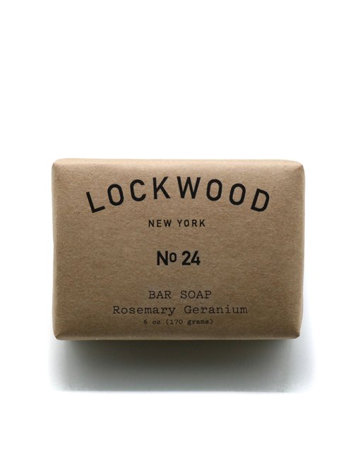 Lockwood NY | No. 24 Rosemary Geranium Bar Soap