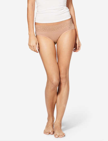 Tommy John | Cool Cotton Brief w/ Lace Waist