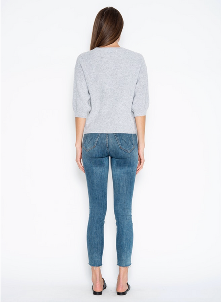 One Grey Day | Haven 3/4 Cashmere Pullover