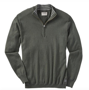 Linksoul | Cotton-Cashmere Quarter-Zip Sweater