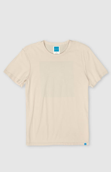 Jason Scott | Reversed Seam Blue Square Tee