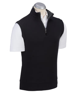 Bobby Jones | Leaderboard Pima Cotton Quarter Zip Vest